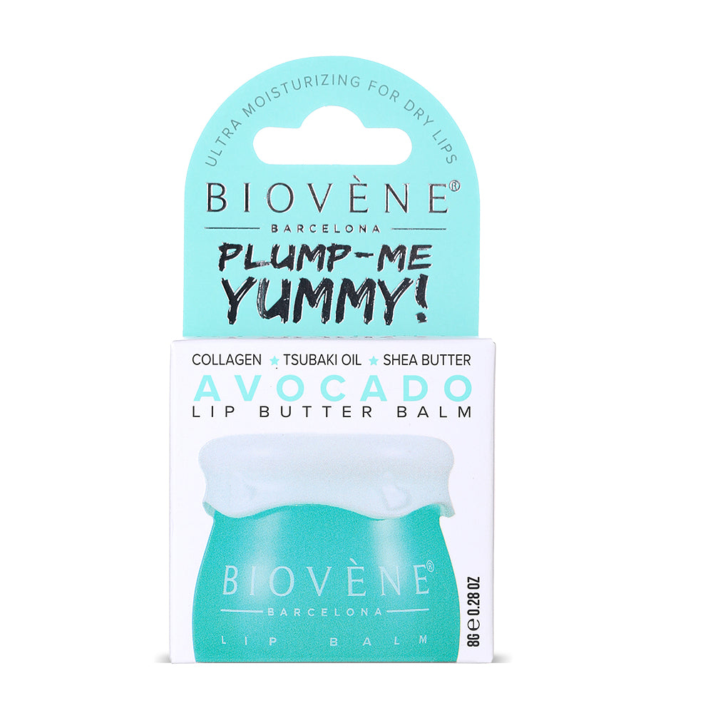 AVOCADO+COLLAGEN Lip Butter Balm Plump-Me Yummy! Ultra Moisturizing for Dry & Chapped Lips