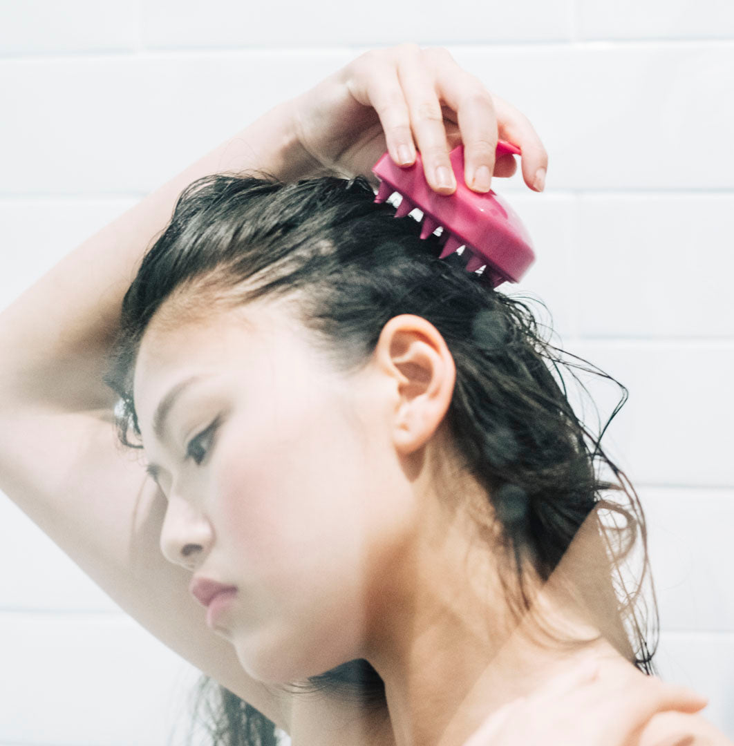 Essential Scalp & Shampoo Brush, Pink