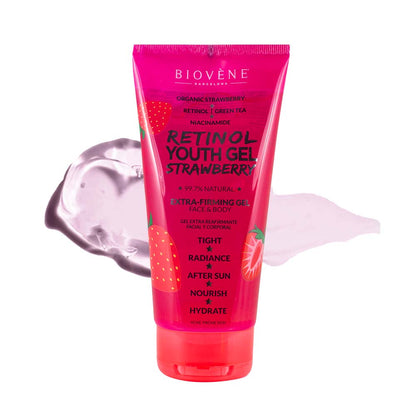 RETINOL YOUTH  GEL Extra-Firming Organic Strawberry Body Treatment