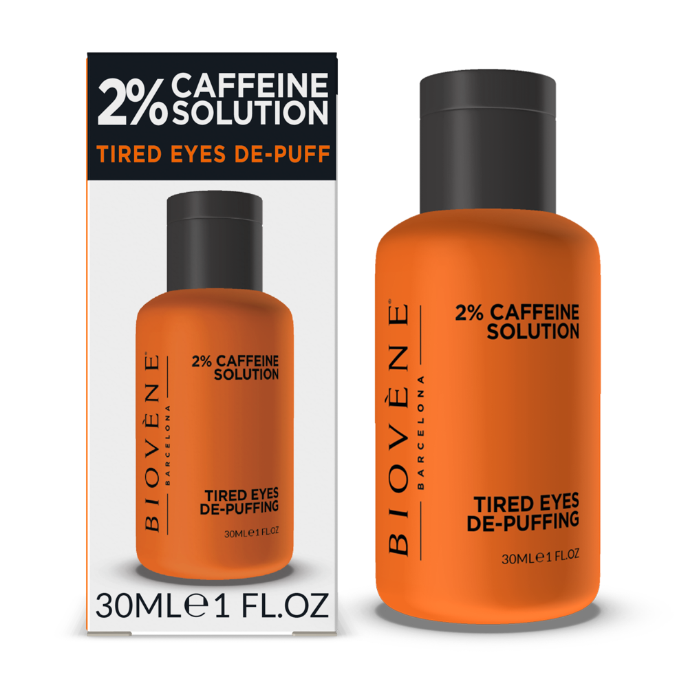 TIRED EYES 2 Caffeine Under Eyes Serum Treatment Biovène Barcelona