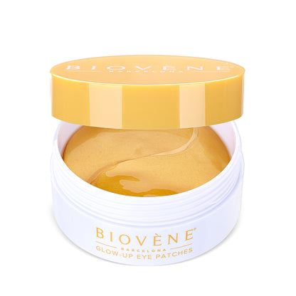 CAFFEINE GLOW-UP Hydrogel Eye Patches with Caffeine &amp; Lemon, 60 patches