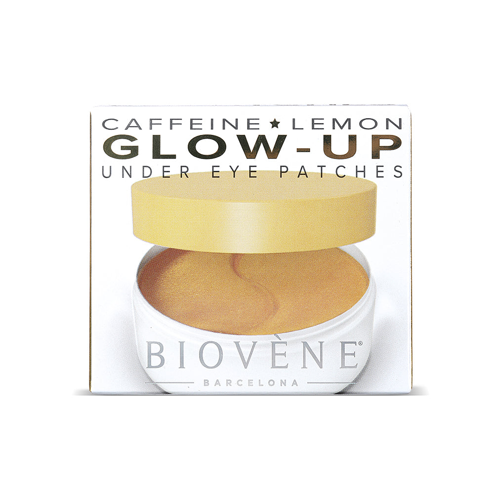 CAFFEINE GLOW-UP Hydrogel Eye Patches with Caffeine &amp; Lemon, 60 patches