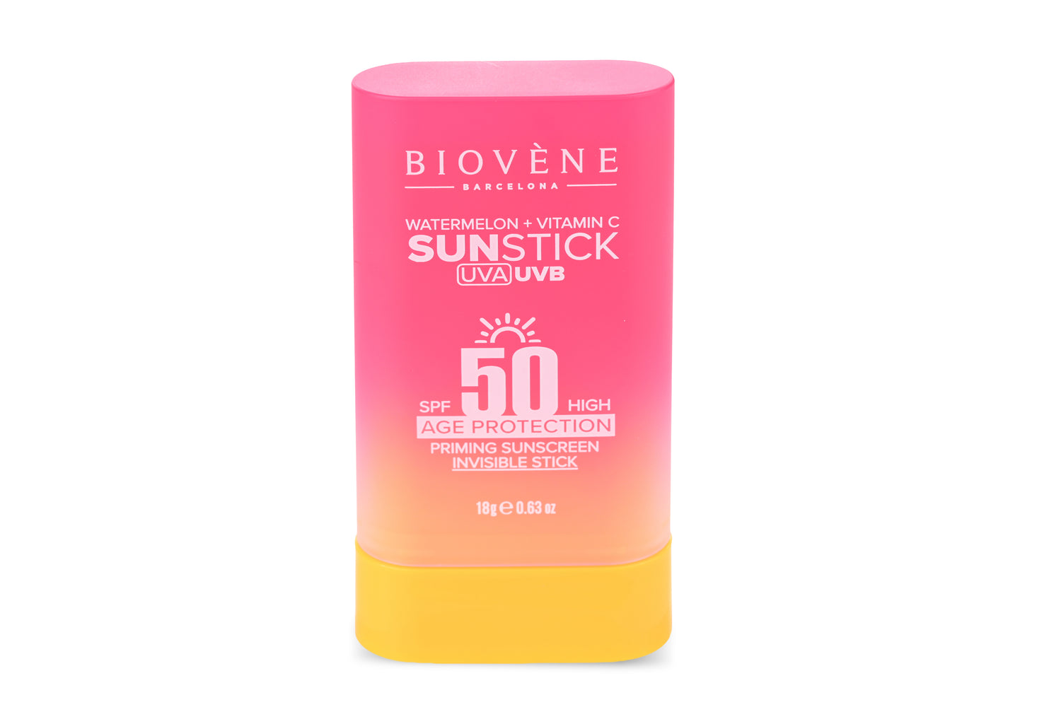 INVISIBLE AGE-PROTECTION SPF50 Priming Sunscreen Stick - Watermelon Glow &amp; Vitamin C