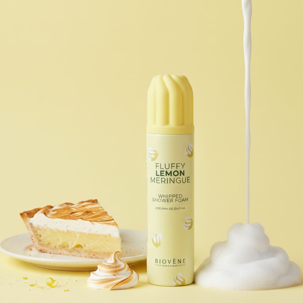 FLUFFY LEMON MERINGUE Whipped Shower Foam