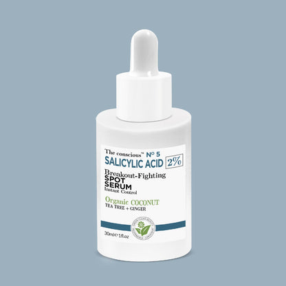 The conscious™ Salicylic Acid Breakout-Fighting Spot Serum Organic Coconut